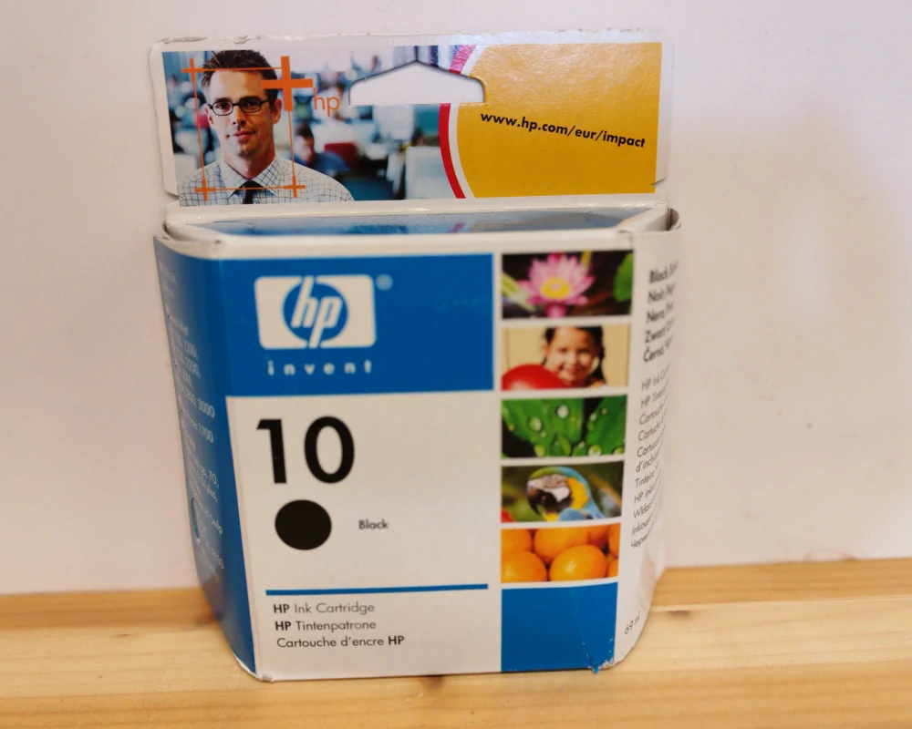 C4844A, HP 10 Black 69ml, po expiraci se zárukou