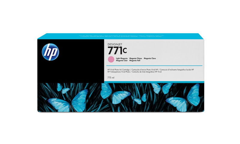 B6Y11A, HP 771c originální inkoustová náplň Light Magenta 775ml