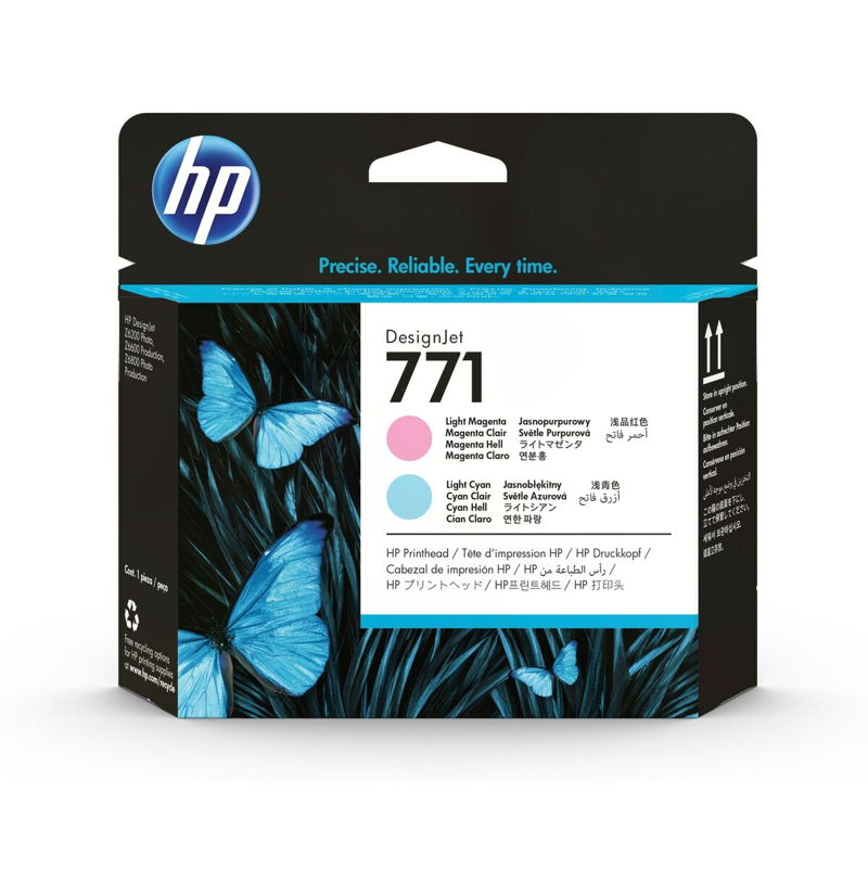 CE019A, HP 771 originální tisková hlava Light Magenta and Light Cyan