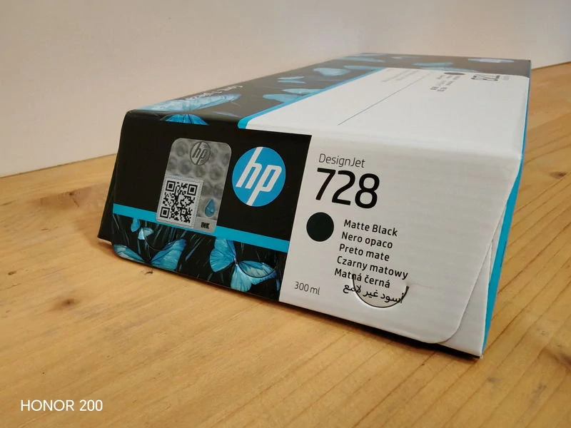 F9J68A, HP 728 originální inkoustová náplň Matte Black 300ml