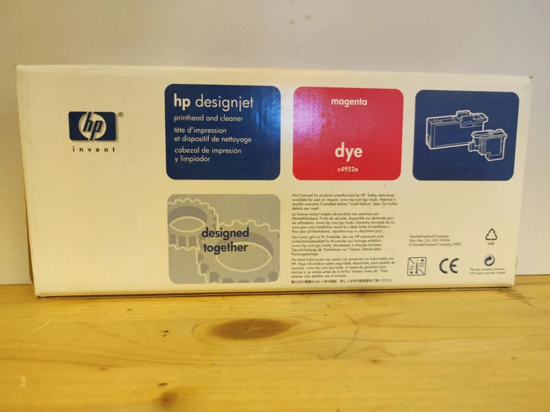 C4952A, HP 81 originální tisková hlava Magenta Dye and Cleaner, po expiraci se zárukou