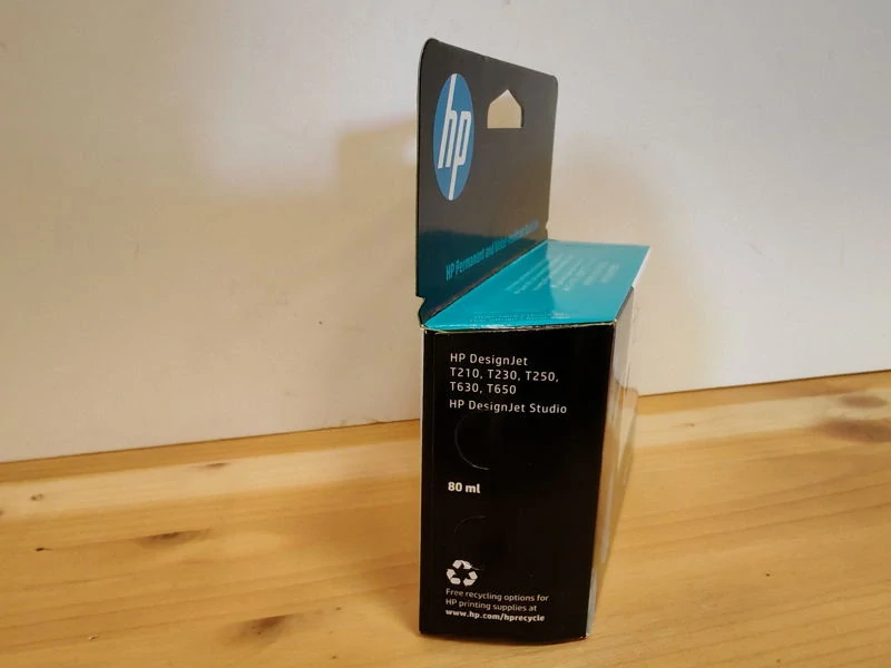 3ED71A, HP 712 originální inkoustová náplň Black 80ml