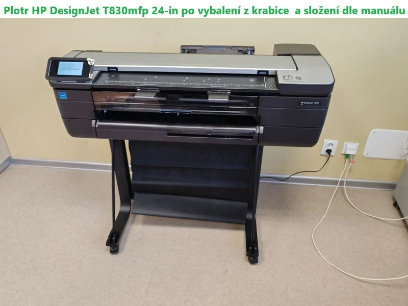 HP DesignJet T830 24-in Multifunction Printer, F9A28D