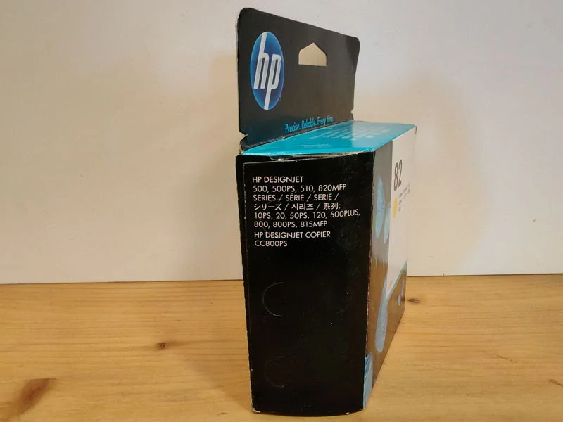 C4913A, HP 82 Yellow 69ml originální cartridge, po expiraci se zárukou