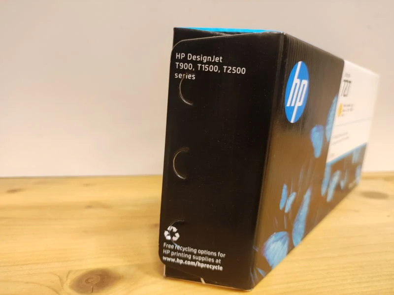 F9J78A, HP 727 originální inkoustová náplň Yellow 300ml