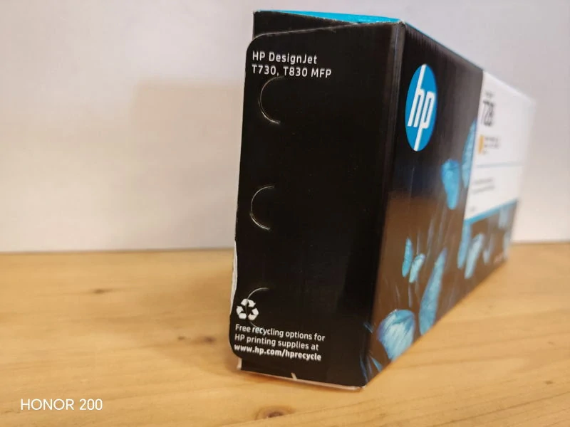 F9K15A, HP 728 originální inkoustová náplň Yellow 300ml
