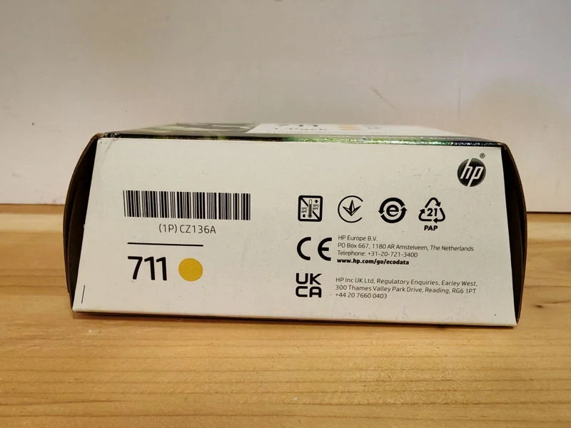 CZ136A, HP 711 originální inkoustová náplň Yellow 3x29ml, trojbalení