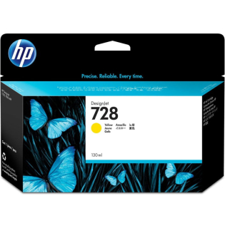 F9J65A, HP 728 originální inkoustová náplň Yellow 130ml