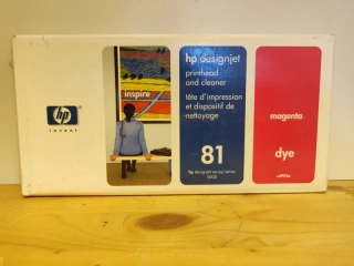 C4952A, HP 81 originální tisková hlava Magenta Dye and Cleaner, po expiraci se zárukou