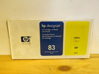 C5003A, HP 83 originální tisková hlava Yellow UV and Cleaner, po expiraci se zárukou