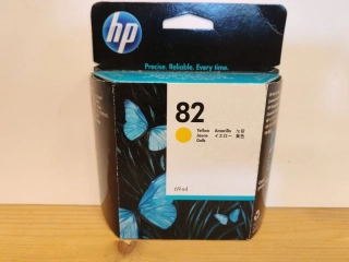 C4913A, HP 82 Yellow 69ml originální cartridge, po expiraci se zárukou
