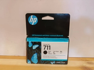 CZ129A, HP 711 originální inkoustová náplň Black 38ml